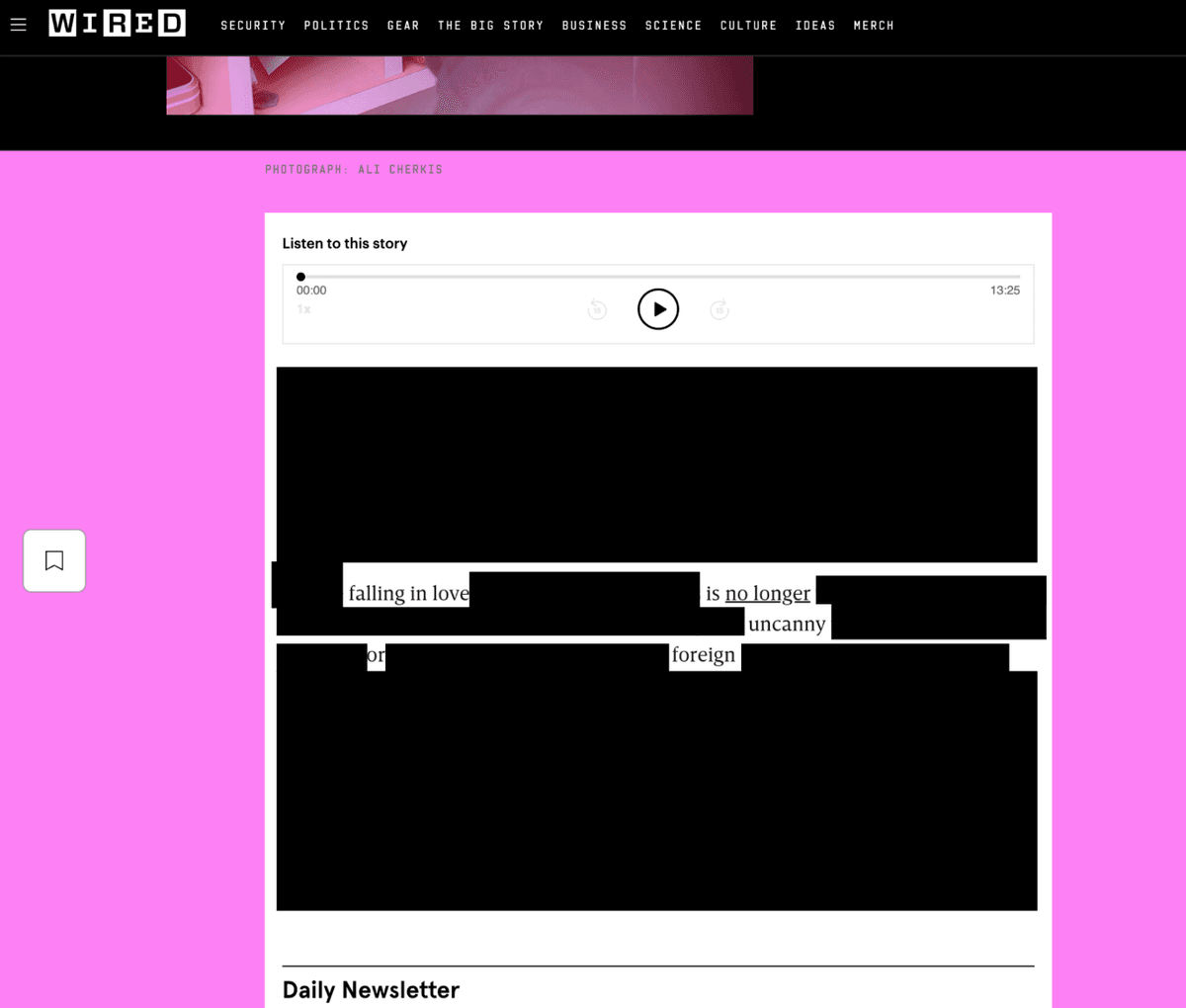 blackout example